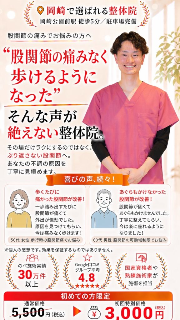 股関節痛FV画像