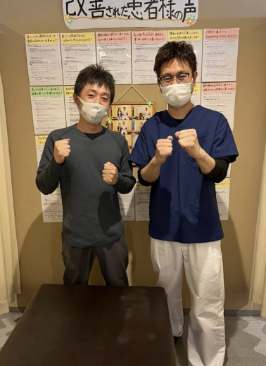 腰椎ヘルニア患者様の声、40代男性T.Y様